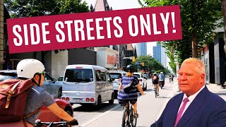 Just Put Bike Lanes on Side Streets?
