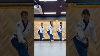 막차 탑승(?)라고 하자.. 칼군무자나.. #태권크리 #taekwondo #taekwoncre