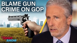 Jon Stewart Debunks GOP’s City Crime Narrative | The Daily Show