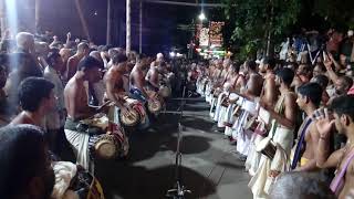 Madathil varavu panchavadhyam 2019 night(2)