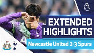 Extended Highlights | Newcastle United 2-3 Spurs | Ndombele, Kane & Son!