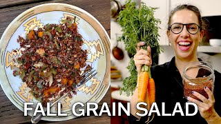 The Crunchy, Chewy, Veggie-Heavy Grain Salad for Fall