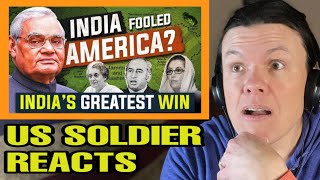 How India FOOLED America & Pakistan!! (US Soldier Reacts to Think School)