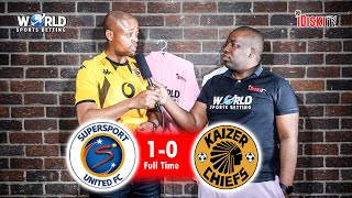 😥 Lets Just Forget About The League | Supersport 1-0 Kaizer Chiefs | Machaka