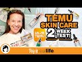 Temu Skin Care: 2 Week Test - THIS IS REAL LIFE