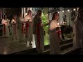 Traditional Swedish Lucia song and celebration in Holy Trinity Church, Nice