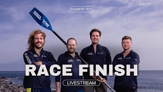 Race Finish Livestream | Atlantic Sea Donkeys🇬🇧🇮🇹🇦🇺 | World's Toughest Row - ATLANTIC 2024