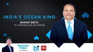 'India's Ocean King' Bharat Shah, DY Chairman \u0026 MD, GE Shipping Exclusive With Udayan Mukherjee