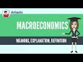 What Is MACROECONOMICS? MACROECONOMICS Definition & Meaning