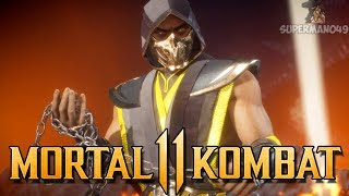 Playing With The Rare GOLD DEMON Scorpion! - Mortal Kombat 11: "Scorpion" Gameplay