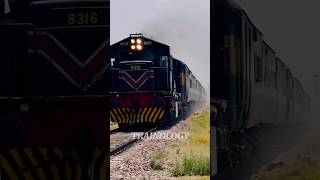 47up Rehman Baba Express passing from Deona Juliani 8316 instead of 8315|Trainology|#pakistanrailway