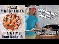 Pizza Margherita in an Ooni Koda 16 Outdoor Pizza Oven