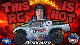 This RC Is Hot. First run of the Team Associated Pro2 SC10 2wd Brushless RTR RC Car.