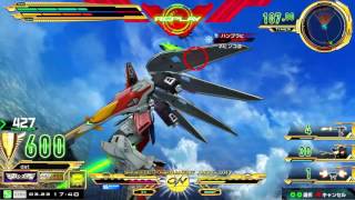 練度★11中将ウイングガンダムゼロ(カトル搭乗)視点【高画質　EXVSMBON　機動戦士ガンダム マキブオン 猛者の戦い　EXVSMBON総合リプレイ】