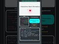 Interactive Heart Animation | HTML CSS JS Tutorial 💖