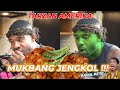 HAMPIR PINGSAN !?? REAKSI TARZAN BULE MUKBANG NASI LIWET PAKE JENGKOL SAMA PETE !!!