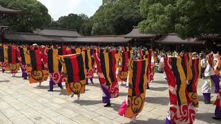 ぞっこん町田９８ 原宿表参道元気祭 スーパーよさこい 2019 明治神宮奉納演舞 [4K] 08.24