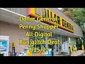 Dollar General Penny Shopper All Digital Run Glitch Deal 7/25/22 $1.93 OOP