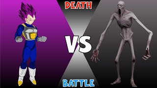 Ultra Ego Vegeta vs. SCP-096 | Death Battle
