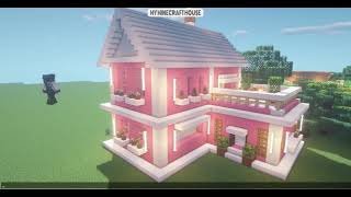 Minecraft: How To Build a Large Modern House Tutorial (#17) | 마인크래프트 건축, 모던하우스, 인테리어