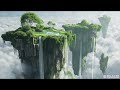 5 minute guided meditation 741hz clarity u0026 detox ~ serene floating zen islands in the sky