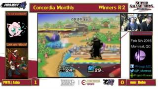 PM Singles @ Concordia Monthly #1 Winners Quarters - PMTL | Aska (Ganon) vs mm | Bobo (Ivysaur)