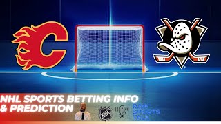 Calgary Flames VS Anaheim Ducks :Free NHL Betting info for 1/30/25