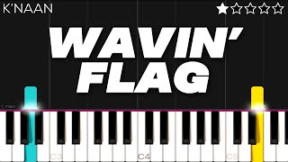 K’NAAN - Wavin’ Flag (Coca-Cola Celebration Mix) | EASY Piano Tutorial