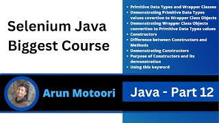 Java - Part 12 (Selenium Java Biggest Course)