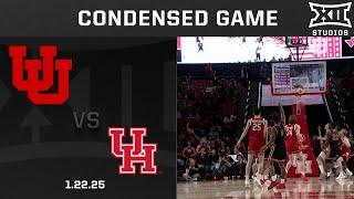 Utah vs. #7 Houston Condensed Game | 2024-25 Big 12 Men's Basketball