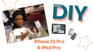 DIY Miniature iPhone 13 Pro & iPad Pro