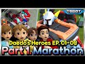 TOBOT Daedo's Heroes Season1. Part1 Marathon | EP.01-EP.08 Compilation