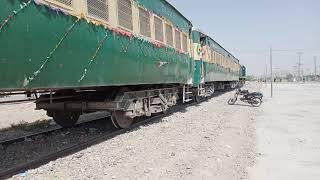 First Run of bostan kolpur shuttle train .5125 on the lead