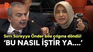 Sırrı Süreyya Önder bile çılgına döndü! AK Partili Zengin ile Saadet Partisi grubu birbirine girdi