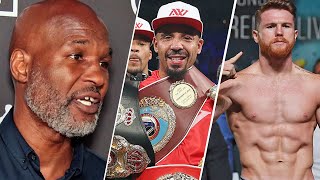 BERNARD HOPKINS SAYS ANDRE WARD GIVES CANELO TECHNICAL BEATDOWN IF THEY EVER FIGHT - EXPLAINS WHY