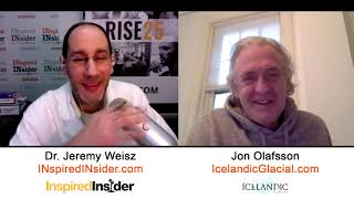 Jon Olafsson of IcelandicGlacial on InspiredInsider with Dr. Jeremy Weisz