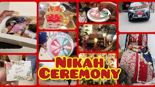 Nikah Ceremony|Pakistani Wedding Ceremony|Bidh box|Dodh Pilai|Rukhsati|Angel's Shiny Star