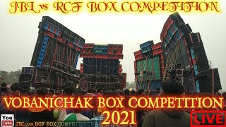 Vobanichak box competition 2021 | saraswati puja bisarjan || JBL vs RCF BOX COMPETITION ||