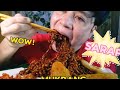 ASMR MUKBANG Korean black Spaghetti.samusa,dynamite,kimchi