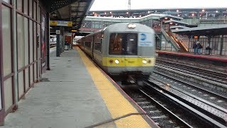 Long Island Railroad HD: Midday Train Action at Woodside (2/22/18)