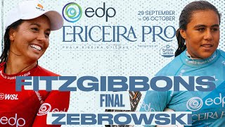 Sally Fitzgibbons vs Tya Zebrowski | EDP Ericeira Pro presented by Estrella Galicia - Final