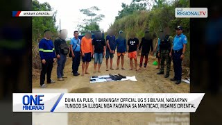 One Mindanao: 2 pulis, 1 barangay official ug laing 5 dakpan sa illegal mining