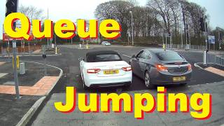 Queue jumping and some KT10VWE YB11SMU Caught on Nextbase Dash Camera