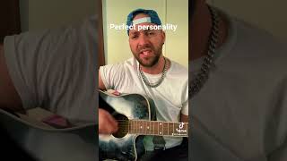 Perfect personality cover (WORRYWORRY) #shorts #acoustic