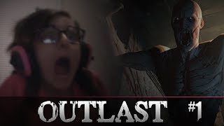 "AAHHHH" Let's Play Outlast SCARIEST GAME!
