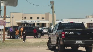 Copperas Cove High School students sent home due to nearby broken gas line