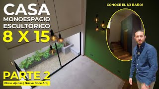 CASA con MONOESPACIO sin MUROS con VOLUMENES ESCULTÓRICOS | Obras Ajenas | @FesterMexicoOficial| P2