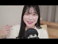 asmr 소근소근 뜨개질 하면서 스몰토킹👄 또 결혼 붓기 요즘 몸 상태 등