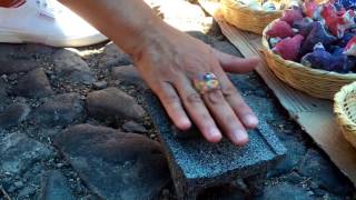 Miniature Mexican Clay Cooking Pots on a Decorative Shelf