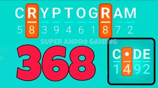 CRYPTOGRAM 368